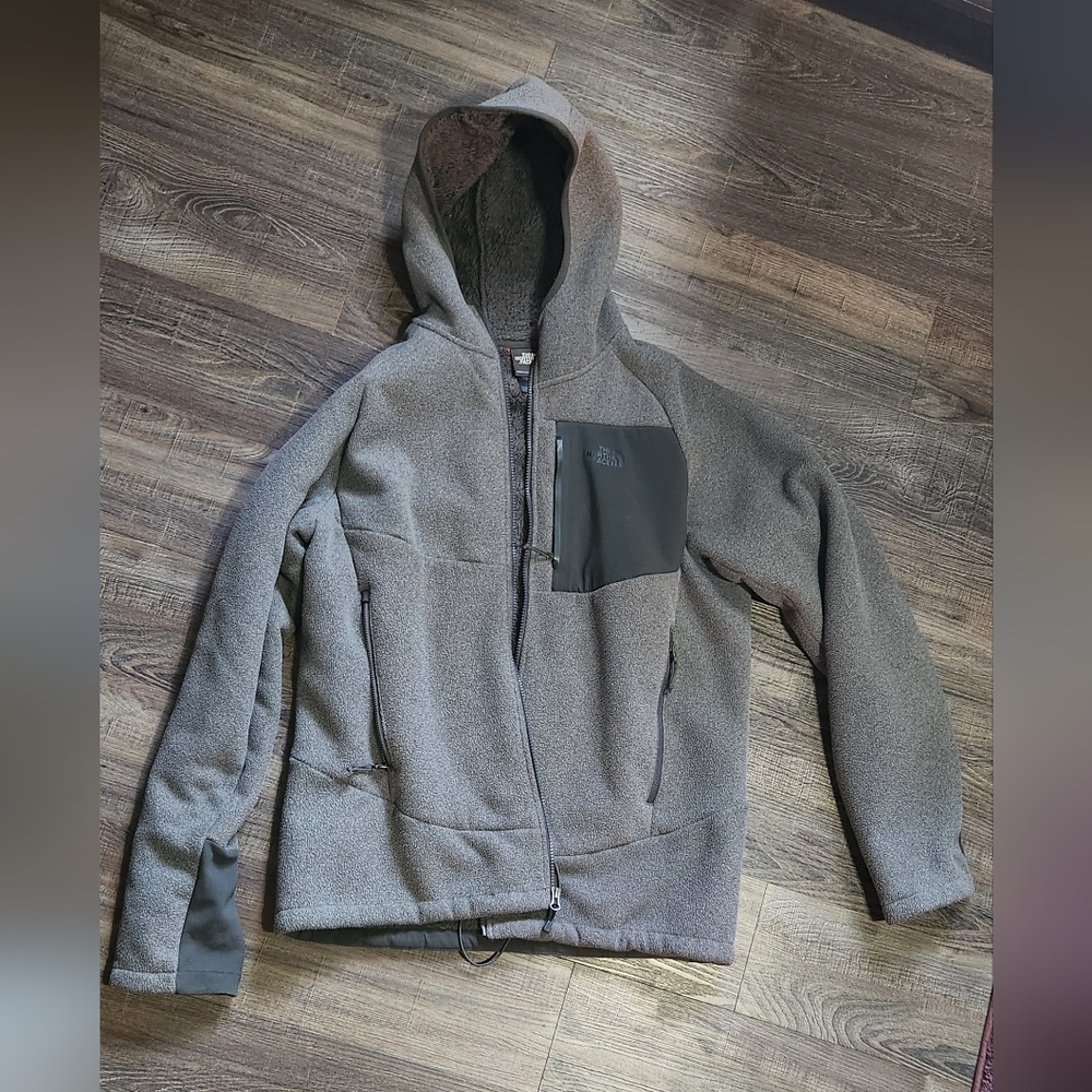Northface men's large fleece jacket like new